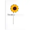 Tarjetas de Felicitación de Flores Secas Tridimensionales con Bendiciones y Mensajes Escritos a Mano, Regalos para el Día del Niño, Tarjetas Postales al por Mayor