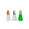 Frasco de Vidro Cônico 30ml Frasco para Óleo Essencial Frasco com Bomba Conta-gotas Pressão Frasco para Removedor de Maquiagem Tônico Frasco Dispensador Cosmético Atacado