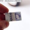 Accesorios de bolsillo para casa de muñecas [billetes de simulación modelo miniatura] Accesorios BJD casa de muñecas juego de comida
