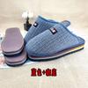Juego completo de zapatillas de algodón a cuadros de esponja parte superior suela interior zapatillas empeine directo en la suela inferior atado del zapato materiales semiacabados hechos a mano invierno