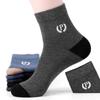 Meias Transfronteiriças Meias Masculinas Indústria Meias Esportivas Absorventes de Suor e Desodorantes Meia-Calça Casual Versátil Meias de Primavera e Outono para Todas as Estações Atacado