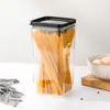 Tarros de Almacenamiento Sellados para Granos, Almacenamiento de Cocina, Tarros de Plástico Transparente, Cajas, Almacenamiento de Té, Tarros Sellados de Grado Alimenticio
