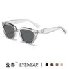 Óculos de Sol Gm 2024 Novos para Mulheres Estilo K Tendência High-End Celebridade da Internet Óculos Estilosos de Rua Óculos de Sol Gatinho Retrô