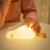 Luz de Noche de Silicona de Vaca de las Tierras Altas: Diseño Lindo + Luz Suave para Protección Ocular, Se enciende con Solo un Toque, Creador de Ambiente para Mesita de Noche
