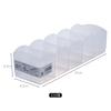 Sanada japón importado calcetines compartimento caja de almacenamiento hogar cajón caja organizadora ropa interior joyería clasificación caja de almacenamiento