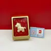 Hazte Rico al Instante Adornos de Oro de Imitación que Atraen la Fortuna, Artículos que Promueven la Riqueza, Al por Mayor en Stock, Regalos para Atraer Clientes Bancarios y de Seguros, Colección de Gran Venta