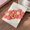 Accesorios Estilo Vacaciones en la Playa Pinza para el Cabello con Flores, Pinza para Fleco Lateral, Pasador de Alta Gama y Exquisito