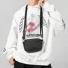 2026 Nuevo Modelo Bolso Cruzado para Teléfono Móvil Recubierto de Goma para Hombres y Mujeres, Bolso de Hombro Casual para Exteriores, Bolso Cuadrado Pequeño de Moda y Tendencia