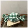 Bolsa de Dulces con Diseño Personalizado para Mujer Moda Nueva Primavera y Verano 2026 Diseño de Nicho a Cuadros Bolso de Hombro Cruzado