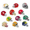 Parche Bordado Casco de Fútbol Shengtong Parche Insignia de Equipo Accesorios para Ropa Parche Bordado Logo Bordado Termoadhesivo