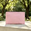 Bolsa de Lona con Cremallera Personalizada para Mujer Bolsa de Lona para Cosméticos Estudiante Papelería en Blanco Estuche para Lápices Se Puede Personalizar el Logo