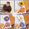 Gomas para el Cabello de Flores de Colores Dulces para Niñas, Nuevo Estilo 2022, Gomas para Moños, Gomas para Cola de Caballo, Accesorios para el Cabello