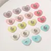 Accesorios de Corazón de Caballo de Troya de Dibujos Animados Acrílico Pegamento Crema Decoración DIY para Funda de Teléfono Pegatinas para Uñas Accesorios al por Mayor