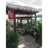 Novo Telhado de Palha Sintética Plástico Artificial Palha Anti-corrosivo Retardante de Chama Durável Exterior Imitação Decoração de Telhado de Casa