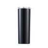 Suministro de Fábrica Original Taza Aislada de Acero Inoxidable de Doble Capa Elástica Color Degradado con Popote Taza Recta Tumbler Delgado