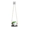 Macetas Creativas con Forma de Columpio para Decoración Colgante, Macetas para Suculentas, Decoración del Hogar, Jardineras de Pared para Exteriores