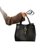 Bolsa de Mão Feminina Elegante de Alta Qualidade para Outono e Inverno, Bolsa de Ombro, Bolsa Tote, Bolsa Grande de Alta Capacidade para o Dia a Dia de Estudantes Universitários