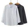 Especial2026 Plus Size Feminino Outono Novo Clássico Retrô Listrado Manga Longa Camisa Casual Top 0803