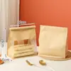Bolsa de Embalaje para Hornear Tostadas Postre Grado Alimenticio Tostada Sanming Red Social Bolsa para Tiramisú Ventana Bolsa para Pan