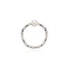 Anillo de plata fina Chen Mo plata esterlina anillo de diseño de nicho de moda Perla Coreana joyería roja de red al por mayor