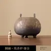 Queimador de Incenso de Cerâmica das Dinastias Tang e Song, Porta-Incensos Estilo Zen Retrô, Suporte de Incenso Estilo Chinês, Queimador de Incenso para Cerimônias de Incenso, Porta-Incensos para Oferta ao Buda