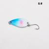 Cebo Artificial Micro-Objeto Minnow de Colores Spinnerbait Jig de Largo Alcance Ojo Grande Anzuelo Único Cebo Artificial Arroyo Minnow de Superficie
