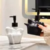 Botella de Espuma Artística Ins para Gel Antibacterial al por Mayor Hotel Baño Ducha Gel de Baño Botella Vacía Botella con Dispensador de Prensa