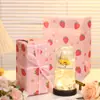 520 Regalo del Día de San Valentín Ramo de Jabón de Rosas Regalo de Cumpleaños Flor Eterna Luminosa Adornos de Decoración de Escritorio