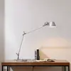 Luminária de Mesa Industrial Tolomeo Italiana com Braço Longo Articulado para Mesa de Escritório Design Elegante Proteção Ocular para Leitura