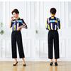 Pantalones de Cáñamo Tiansi Finos de Verano para Mujer Elegantes Suaves Intelectuales Frescos de Tobillo Pantalones para Casa Baile Pantalones para Mamá Alta Elasticidad Pantalones para Abuela