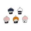 Feitiço Batalha Animação DIY Acessórios Personagens de Desenhos Animados Japoneses Liga Óleo Dropping Bag Decorações Pingente