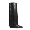 Comercio exterior transfronterizo chica sexy pasarela biblioteca botas tubo 2025 otoño e invierno nuevo botas de moda de tacón alto tubo largo ajustado botas de talla grande