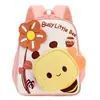 Mochilas Escolares Transfronterizas para Niños y Niñas, Linda Mochila de Bebé Nueva de Dibujos Animados de Abeja, Pequeña Mochila Infantil de Moda