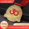 Esportes Medalha futebol medalha basquete Badminton Competição Medalha de ouro patinação maratona medalha comemorativa cartão competição