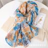 Cachecol novo de inverno 2023 feminino fio de seda algodão linho tamanho grande cachecol para meia-idade e idosos cachecol xale quente à prova de frio