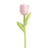 Peluche de Tulipán con Ramo de Flores de Mano para Niñas Decoración Floral de Oficina Ramo de Girasol Amarre de Cortina Regalo