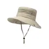 Chapéu de Sol para Ciclismo Estilo Coreano de Verão para Homens e Mulheres, Chapéu de Sol para Montanhismo, Chapéu de Pescador para Viagem, Chapéu de Sol para Praia