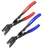 Chave de fenda de 6 polegadas 8 polegadas abridor de luz alicate conjunto de 3 peças tipo de pressionar alicate removedor de fivela de plástico removedor de clipe de fivela de painel de porta de rebite ferramenta de remoção e instalação