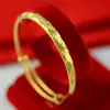 Pulsera de moda chapada en oro latón imitación oro push-pull plana redonda brillante pulsera femenina pulsera de piña estrellada por mucho tiempo