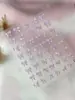 Adesivos para Nail Art Padrão Formiga Yitu Adesivos de Gelatina Laço Adesivos para Nail Art Atacado Adesivos Chamativos Modernos Acessórios Yt7211