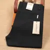 Calças de linho para primavera e verão calças casuais masculinas retas stretch algodão e linho respiráveis macias finas slim fit calças sociais
