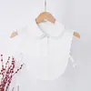 Gola Falsa Decorativa de Renda Doce com Recortes Estilo Miu Gola Falsa para Roupas de Baixo Acessórios
