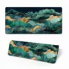 Venda Quente Transfronteiriça Mouse Pad Impresso Antiderrapante com Borda de Travamento Espessa Pad de Mesa Grande Abstracto de Tinta Dropshipping