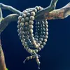 Venta Directa de Fábrica Pulsera de Madera de Ala de Pollo 6/8mm Cuentas de Buda 108 Círculos Dobles Pulsera de Juguete de Madera para Hombres y Mujeres Parejas Venta al por Mayor
