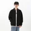 Chaqueta de Moda Estilo Coreano de Primavera y Otoño 2025 con Doble Cierre Talla Grande Chaqueta para Hombre Estilo Universitario Top de Alta Gama