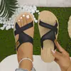 Sandalias de Playa Casuales Versátiles Cómodas de Malla Transpirable Slip-On de Boca de Pez Planas, Nuevo Estilo Verano 2026