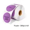 Papel Adesivo Térmico Colorido para Etiqueta, Papel Circular