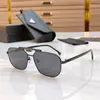 Gafas de Sol de Diseñador de Lujo para Hombres y Mujeres, Gafas de Sol Más Vendidas, Gafas de Sol Cuadradas Retro con Protección UV400 58Y
