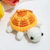 Chaveiro de tartaruga fofa transfronteiriça Mini tartaruga de lã de crochê Boneca de desenho animado Bolsa criativa Pingente finalizado