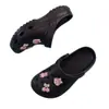 Nuevos Accesorios para Zuecos Infantiles Hebilla DIY para Zapatos Cereza de Dibujos Animados Flor para Zapatos de Niña Hebilla Desmontable